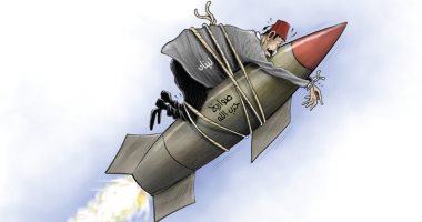 كاريكاتير الصحف الإماراتية.. صواريخ حزب الله تقحم لبنان فى صراعات خارجية