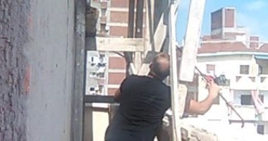 ايقاف 6 حالات بناء مخالف والتحفظ على مواد البناء بالإسكندرية