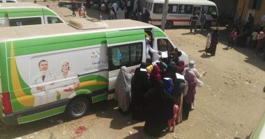 "صحة الأقصر" تنظم قافلة طبية شاملة لأهالى وحدة الشروق الصحية بقرية المدامود