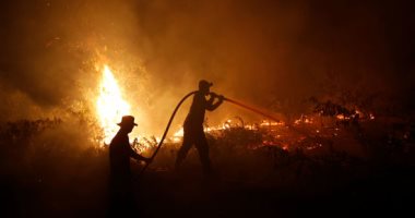 السيطرة على حريق هائل فى 3 بلدات لبنانية والنيران تلتهم الأشجار والمنازل