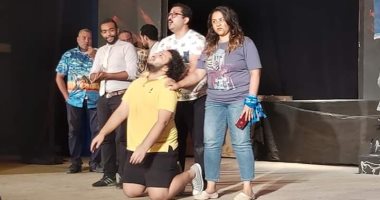 عرض "صراع فى الكانيولا" على مسرح قصر ثقافة بورسعيد.. صور