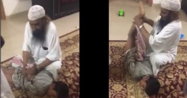 مقطع فيديو لرجل يعنف ابن طليقته يثير الغضب فى السعودية