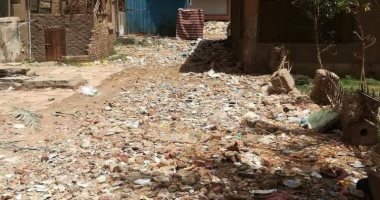 قارئ يشكو من انتشار القمامة بشارع السودان بالمهندسين أمام مدرسة الصنايع