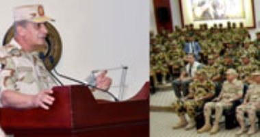 وزير الدفاع ينقل تحيات الرئيس لقوات الصاعقة: مصر الكتلة الصلبة التى تحفظ أمن المنطقة