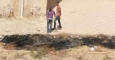 حرق مخلفات مدرسة.. شكوى سكان الشيخ زايد بالحى 13 المجاورة 4