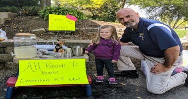 طفلة أمريكية تتبرع للشرطة بـ 754 دولارًا لشراء كلب جديد .. اعرف حكايتها  