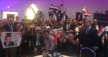 الجالية المصرية بأمريكا تجدد تأييدها ودعمها للرئيس السيسى.. فيديو وصور