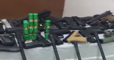 الأمن العام يضبط 164 قطعة سلاح نارى وينفذ 72 ألف حكم خلال 24 ساعة