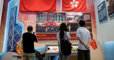 احتفالات الصين بمناسبة الذكرى ال70 لتأسيسها في مركز بكين للمعارض