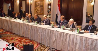 السيسى يؤكد لقيادات الطائفة الإنجيلية الأمريكية حرص مصر على إعلاء مبادئ المواطنة 