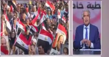 وائل الإبراشى: تواجد المصريين فى الميادين "ضربة قاضية" للإخوان 