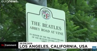 فيديو.. هوليود تحتفل بالذكرى الـ50 لألبوم "The Beatles’ Abbey Road"
