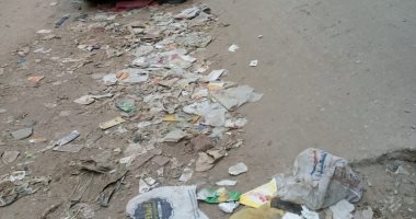 أهالى شارع جعفر بالهرم يشكون انتشار القمامة وعدم وجود عمال نظافة
