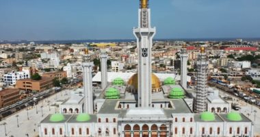 شاهد.. افتتاح أكبر مسجد فى غرب إفريقيا بالسنغال يسع 10 آلاف مصلى