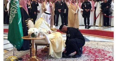 شاهد أشهر لقطة لحارس الملك سلمان بن عبد العزيز