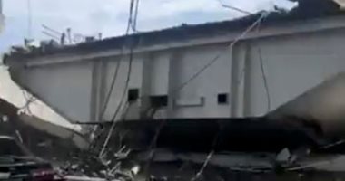إصابة 12 شخصا فى انهيار جسر بتايوان