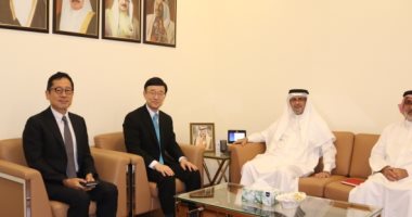وكيل زراعة البحرين يبحث مع سفير اليابان الاستفادة من التقنيات الحديثة بمجال الثروة السمكية 