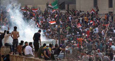 صور.. بغداد على موعد جديد مع الفوضى مع تنامى المظاهرات