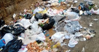 قارئ يشكو من انتشار القمامة بمزلقان لعبة فى بشتيل 
