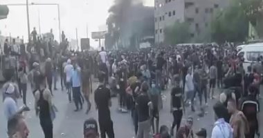 العربية: اعتقال أكثر من 20 متظاهرا فى الديوانية بالعراق وتفريق آخرين بخراطيم المياه