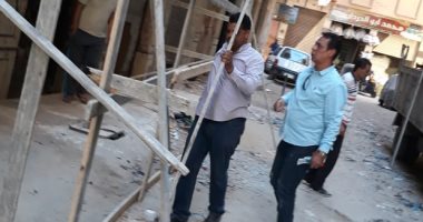 تساقط أجزاء من عقار شرق الإسكندرية دون إصابات