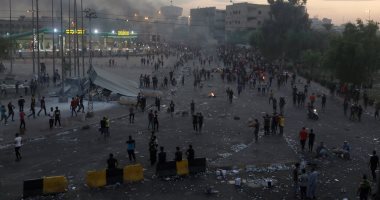 العربية: مظاهرات محدودة فى منطقة الزعفرانية بالعراق