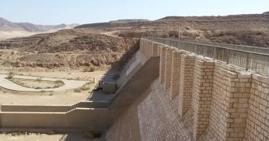 صور.. سدود الحماية من السيول بشمال سيناء جاهزة لاستقبال موسم الأمطار