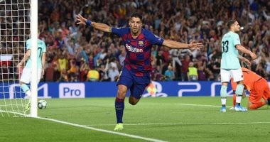 برشلونة ضد الإنتر.. سواريز ثانى الهدافين التاريخيين للبارسا بدورى الأبطال