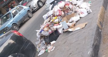 شكوى من انتشار القمامة بشارع جامعة الدول العربية بالمهندسين