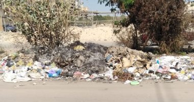 "الدخان القاتل ".. شكوى من تراكم القمامة فى المنطقة العاشرة بمدينة نصر
