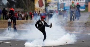 صور.. تواصل أعمال العنف فى الإكوادور بسبب الوقود والجيش يتصدى للمحتجين