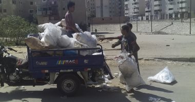 شكوى من انتشار القمامة بمنطقة النهضة حى السلام ثان