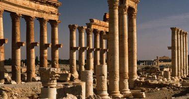 علماء ينتهون من تصوير مواقع أثرية لعمل نموذج ثلاثى الأبعاد لآثار تدمر السورية