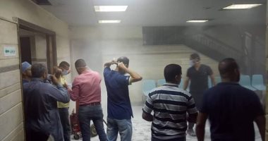 السيطرة على حريق مستشفى جامعة بنى سويف.. ولا خسائر فى الأرواح 
