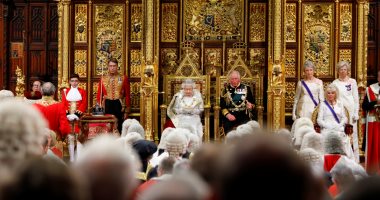 ملكة بريطانيا إليزابيث تحضر حفل افتتاح البرلمان فى لندن 