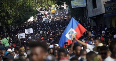 مظاهرات فى هايتى للمطالبة برحيل رئيس البلاد بعد ارتفاع معدلات التضخم ونقص السلع