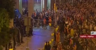 احتجاجات فى برشلونة على حكم بالسجن ضد قادة الانفصال