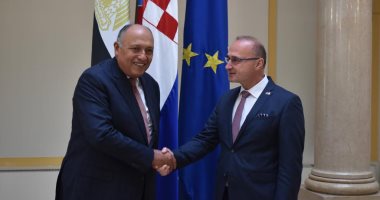 وزير الخارجية يبحث مع نظيره الكرواتى تعزيز التعاون الاقتصادى خاصة فى مجالات الغاز الطبيعى