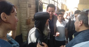 نائب محافظ القاهرة يوجه بسرعة انتهاء أعمال ترميم كنيسة مارى جرجس بحلوان