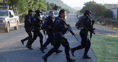 مقتل 13 شرطيا فى كمين لمسلحين بالمكسيك