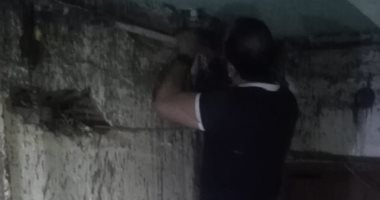 صور.. بلاغ بتسريب غاز من ماسورة عقار شرق الإسكندرية.. والحى: تم غلقها