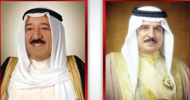 عاهل البحرين يطمئن على سلامة أمير الكويت ويهنئه بعودته لبلاده بعد رحلة علاج