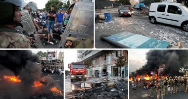 أنباء عن مواجهات بين الأمن ومحتجين في منطقة رياض الصلح وسط بيروت