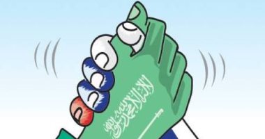 كاريكاتير الصحف السعودية.. روسيا والمملكة "ايد واحدة"