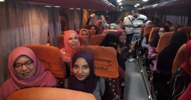 وصول الفوج السابع من رحلات البرنامج الرئاسى أهل مصر إلى الوادى الجديد 