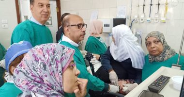 افتتاح وحدة مناظير وعيادة جهاز هضمى وكبد بمستشفى أسيوط العام