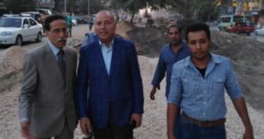 نائب محافظ القاهرة يتفقد أعمال تطوير ميدان الألف مسكن اليوم السابع