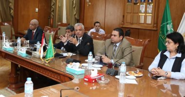 جامعة المنوفية تستقبل لجنة تقييم أفضل جامعة مصرية
