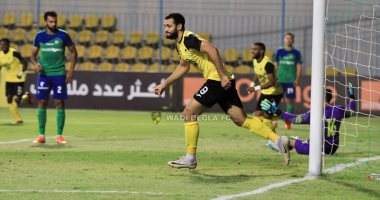 فيديو.. مروان حمدى يتقدم لدجلة أمام نادى مصر فى الدقيقة 5 