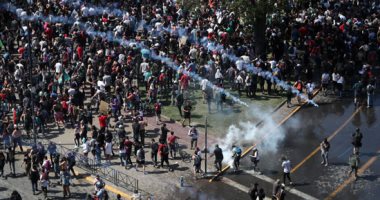 مليون متظاهر يحتشدون بشوارع سانتياجو عاصمة تشيلى